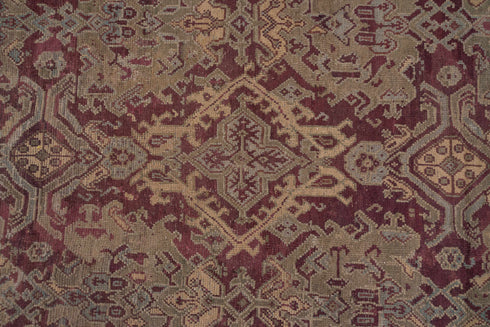 Antique Oushak Area Rug (14' x 14')